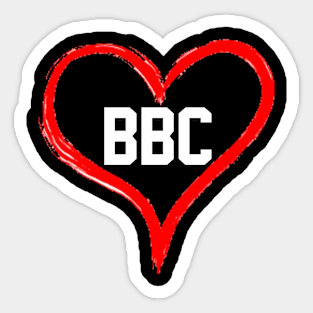 Love BBC - Queen Of Spades Sticker